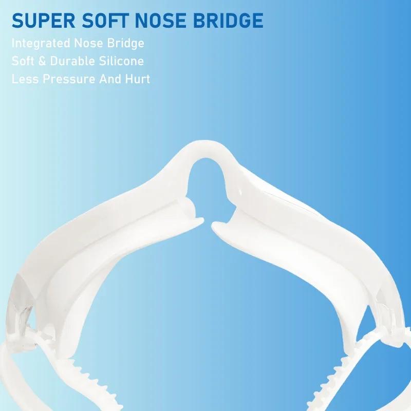 Hochwertige Anti-Beschlag Weiche Bequeme Schwimmbrille Verstellbare Silikon Schwimmbrille Professionelle Schwimm Augenschutz Ausrüstung