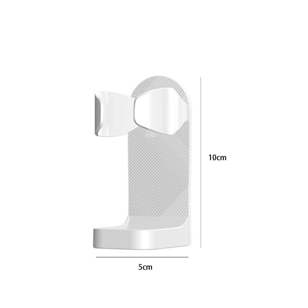 1-8Stk Badezimmer Elektrischer Zahnbürstenhalter Platzsparend Spurlos Zahnbürstenständer Rasiererhalter Wandmontiert Rasierhobelhalter
