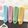 Adorable Mini Children's Comb with Round Teeth for Hair Care - Girlish Heart Design, Portable Hairdressing Comb for Kids.