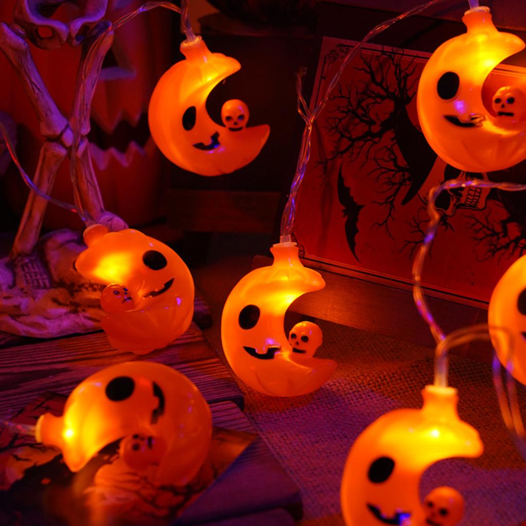 Halloween PumpkinGhostLantern String, Luminous Decorative Items, Props, Gifts, Scene Arrangement