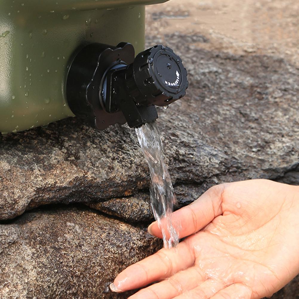 3 Gallon Portable Camping Water Jug No Leakage Water Storage Tank with Spigot Water Tank for Camping Hiking Emergency