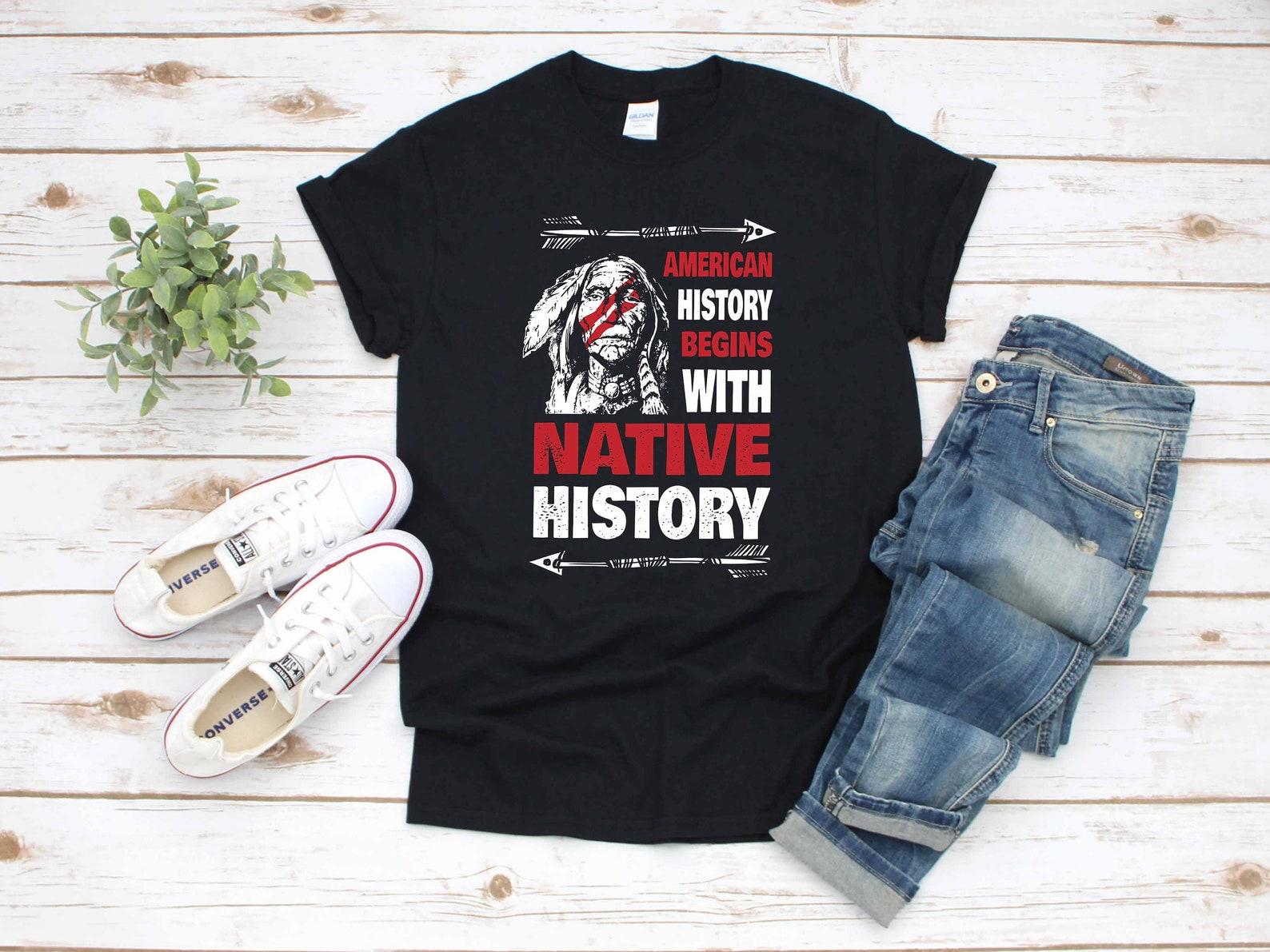 Native American History / T-Shirt / Tank Top / T-shirt / T-shirt /T-shirt / Apparel Gift M