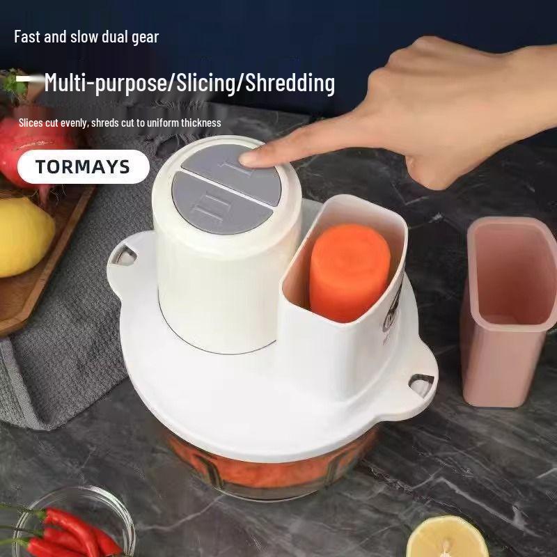 Multi-Functional Electric Meat Grinder & Vegetable Slicer