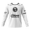 Pop Style League MX Club America Special Edition Sport- und Freizeit-Motorradfahren Langarm Herren-T-Shirts