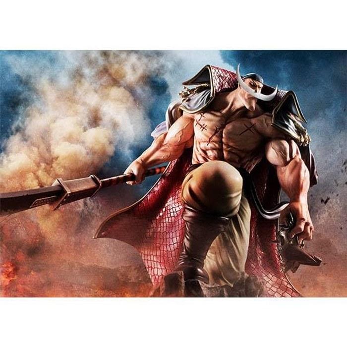 MegaHouse Edward Newgate Neomaximum Whitebeard One Piece Figure - Portrait of Pirates MH716591 Multicolor - Collector Figure
