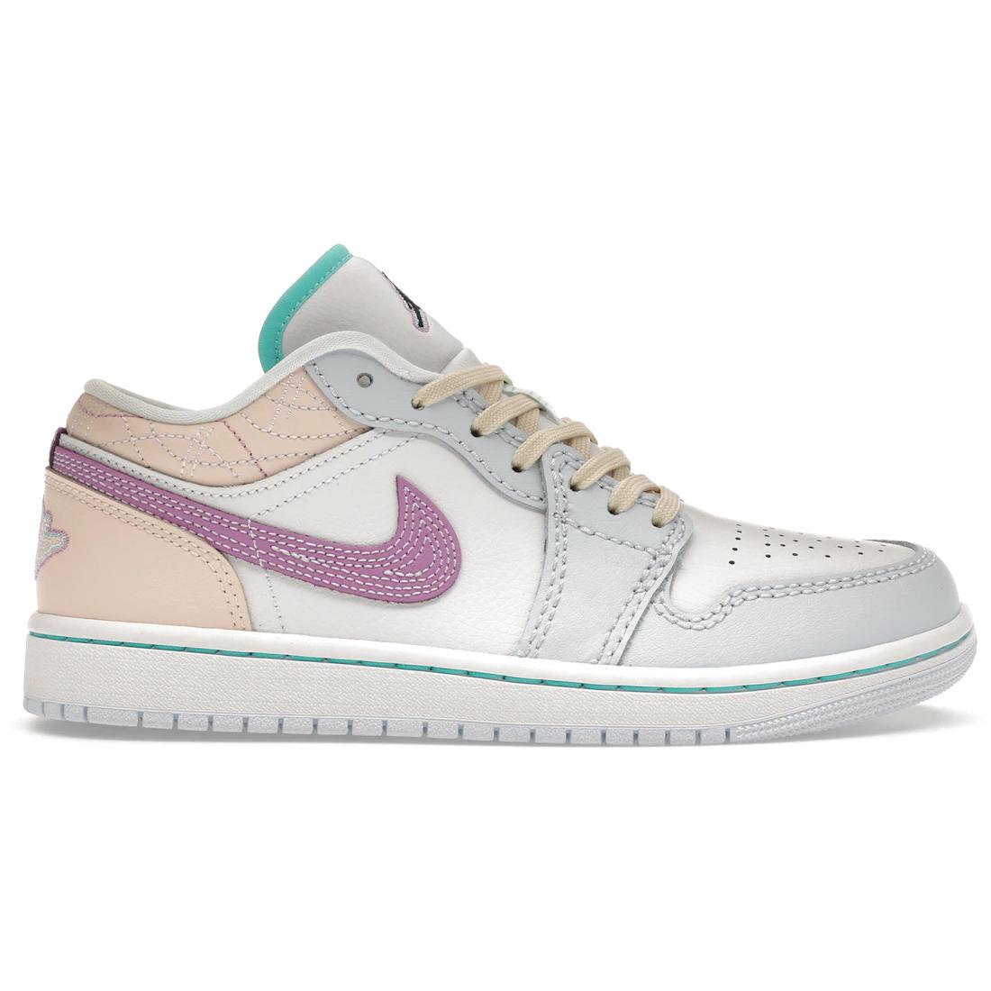 

Кроссовки Jordan 1 Low разноцветные сашико (Женский)(FV3623-151) 36