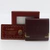 CARTIER Must Line Coin Purse Bordeaux Calfskin unisex Used