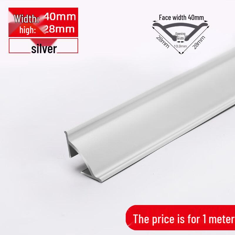 Minggu Aluminum Alloy Corner Cable Raceway 40mm Face Width