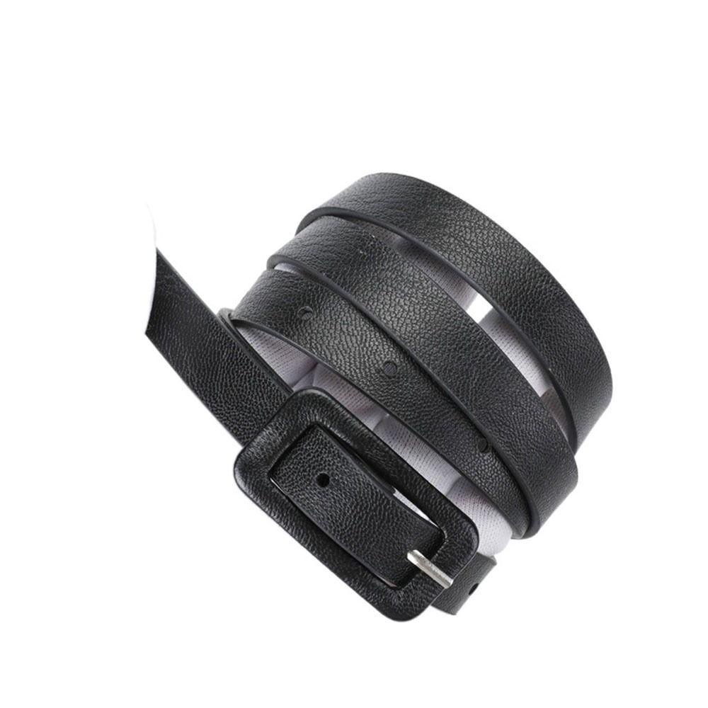 Slim Side Thin Waist Belt Korean Style Candy Color Waistband Adjustable PU Leather Belt Party