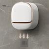 Self Draining Soap Holder Strong Load-bearing Easy To Install Bathroom Wall Mounted Soap Box Tray Container