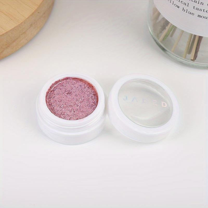 Hourly Light Monochrome Eye Shadow Glitter Sequins Pearlescent Highlight Brightening Convenient Student Eye Shadow Palette 1#