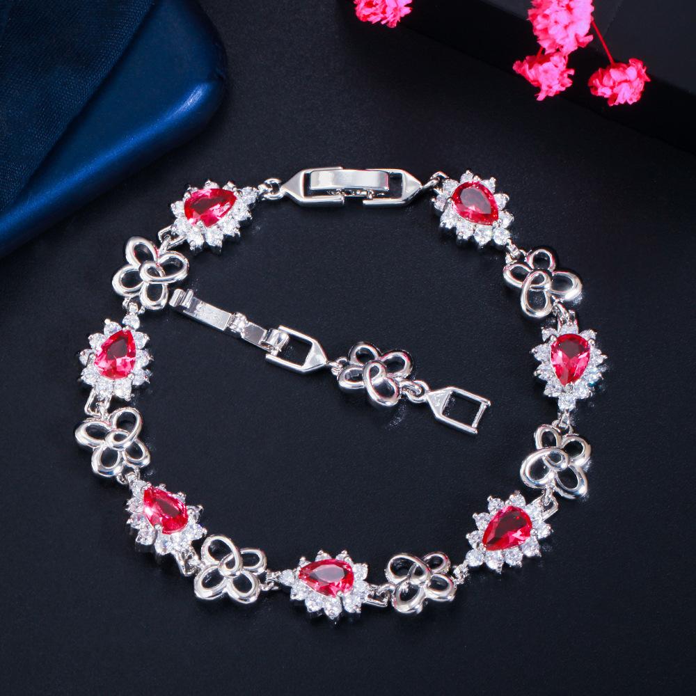 Accessories Emerald Bracelet Gold Plated Aaa Zircon Jewelry