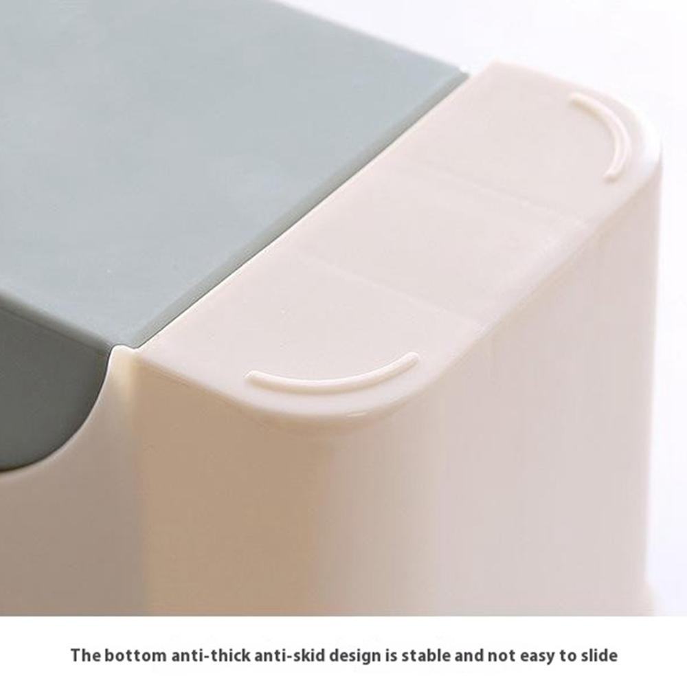 Drawer Design Plastic Desktop Jewelry Makeup Brush Lipstick Storage Container Cosmetic Organizer Box