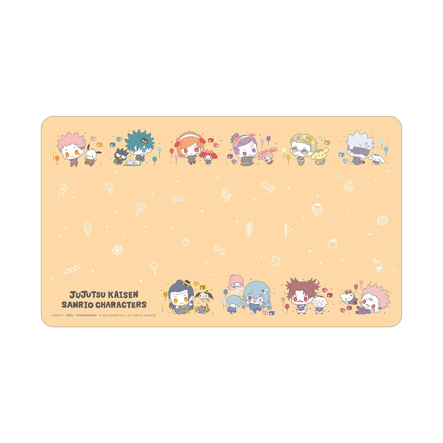

Jujutsu Kaisen x Sanrio Characters Collection Desk Mat Multi-Purpose