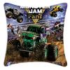 Monster Jam Monster Truck Cartoon Pillow Covers Cartoon Sofa Decorative Home Double-sided Printing Short Plush Cushion CoverHJHA,(1)
