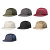 Flat-brimmed hip-hop baseball cap, unisex, quick-drying, breathable mesh, wide-brimmed sun hat, workwear-style duckbill cap