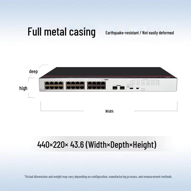 Huawei S100-24P2SR Gigabit PoE Switch
