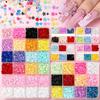 Five-petal Flower Nail Art Accessories Boxed Flat Bottom Diamond Small Steel Beads Color Mixed Three-dimensional Diamond Nail Art Accessories