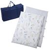 Nishikawa [nishikawa] Snoopy Nap Futon Set, 5 Pieces, Washable, Nursery, Comes with a Storage Bag, Can Be Used As a Backpack, Convenient To Carry, Nap