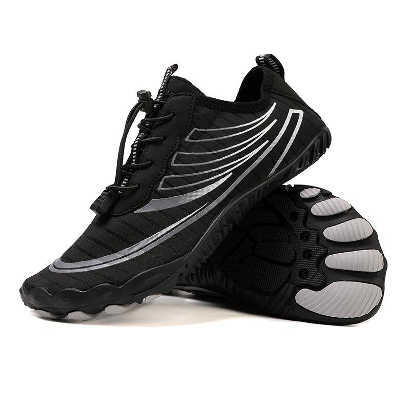 Couple shoes wading beach shoes men's non-slip diving socks women's snorkeling swimming rafting shoes yoga soft shoes