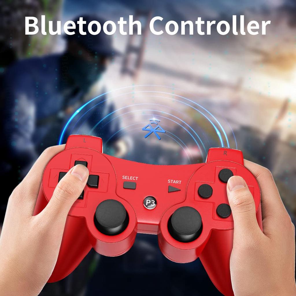 Wireless Bluetooth Game Controllers Game Gamepad Rechargeable with Motion-sensing system for Sony PS3 Playstation 3