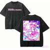 Puella Magi Madoka Magica Washed T-shirt Year round clothing high quality personality Clothes Plus Size Unisex New Model Washed Vintage Loose