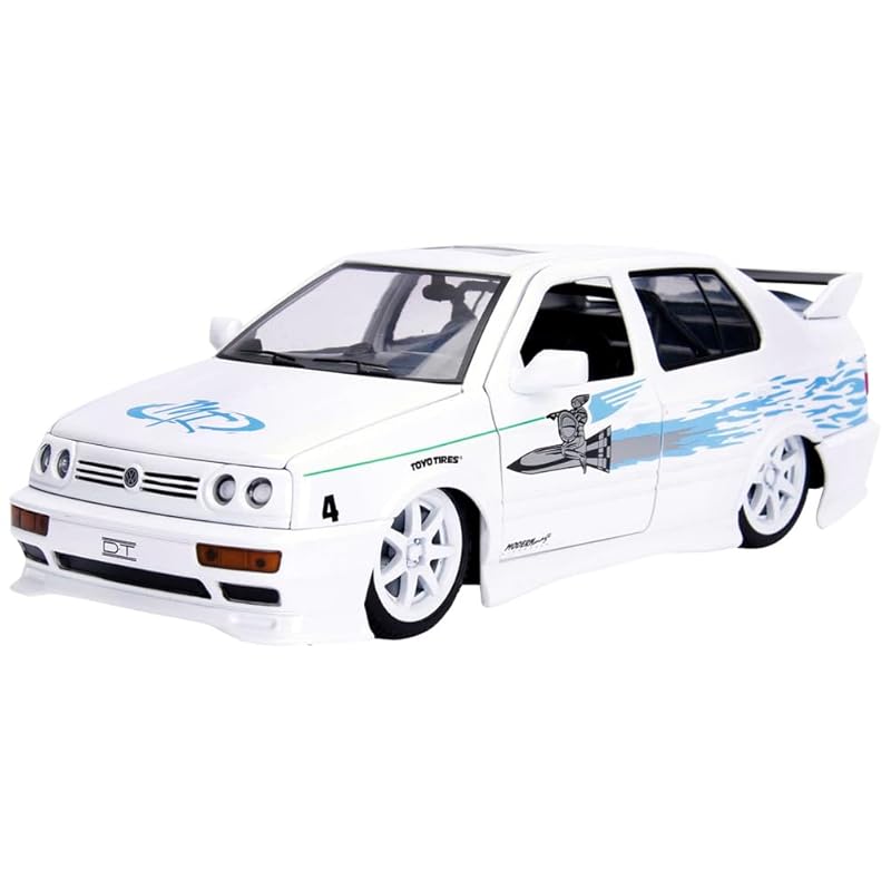 

Jada Toys серия «Форсаж» 1/24 F&F jesse VW jetta белый Готовый продукт