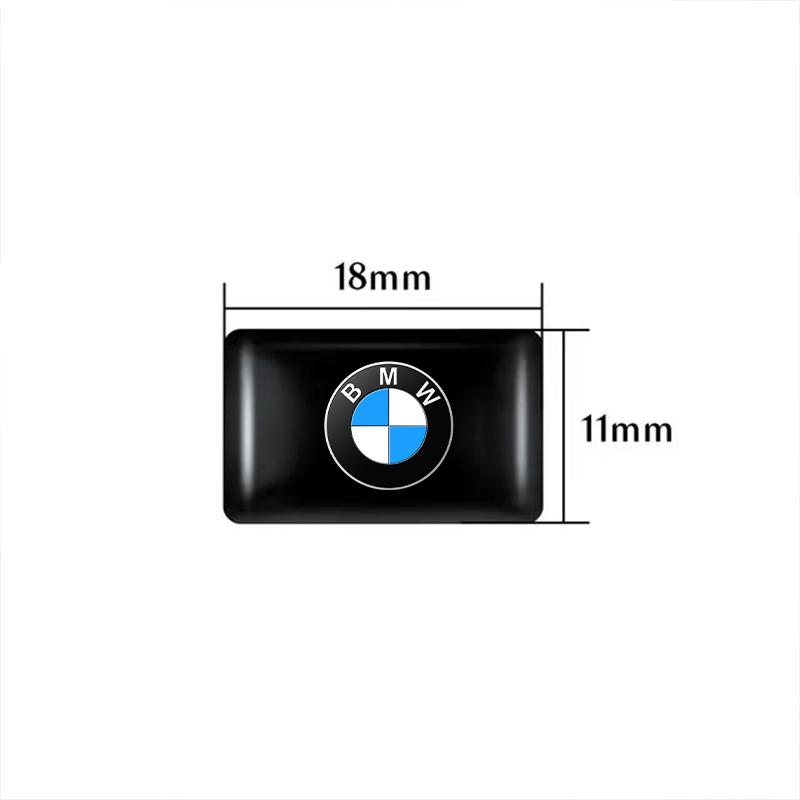 10pcs 3D Car Stickers Emblem Steering Wheel Badge Decals Auto Logo Styling For BMW Performance MINI F30 X3 F10 E90 F20 E46 E39 gzjm96