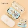 Large Capacity Pen Case Student Macaron Color Block Can Be Transformed Into An Upgraded Pen Case Stationery Case
