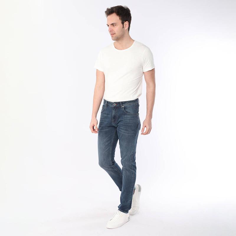 

Мужские джинсы Ethan Slim Fit серо-голубые 29 серый