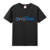 Men T Shirt Casual OnlyFans Logo T-shirt Graphic Oversized Sports Tops Breathable Comforta