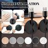 10PCS Desk Cable Organizer Clips for Wire Management Adhesive Cord Holders USB Charging Cables Office Desktop Organization