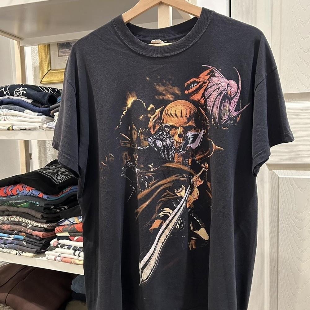 Berserk Anime Graphic Tshirt Berserk Short Sleeve Unisex Tshirt Reprint KH6631 Unisex T-Shirt XXXXL