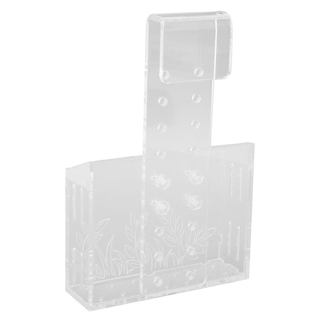 Aquarium Aquatic Pflanzer Transparent Acryl Fisch Tank Hängen Wasser Pflanzen Pflanzer mit Haken und