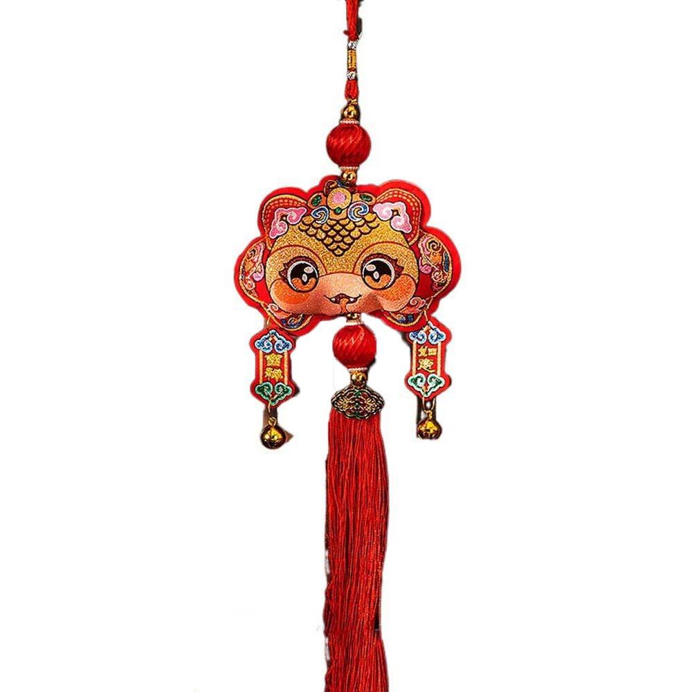 Chinese Style Snake Wind Chimes Traditional Spring Festival Decorations  Wedding