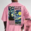 2026 Van Gogh 1853 Gwieździsta Noc Nadruk Graficzny Koszulka T-shirt Vintage Postimpresjonizm Sztuka Codzienny Streetwear Unisex Krótki Rękaw