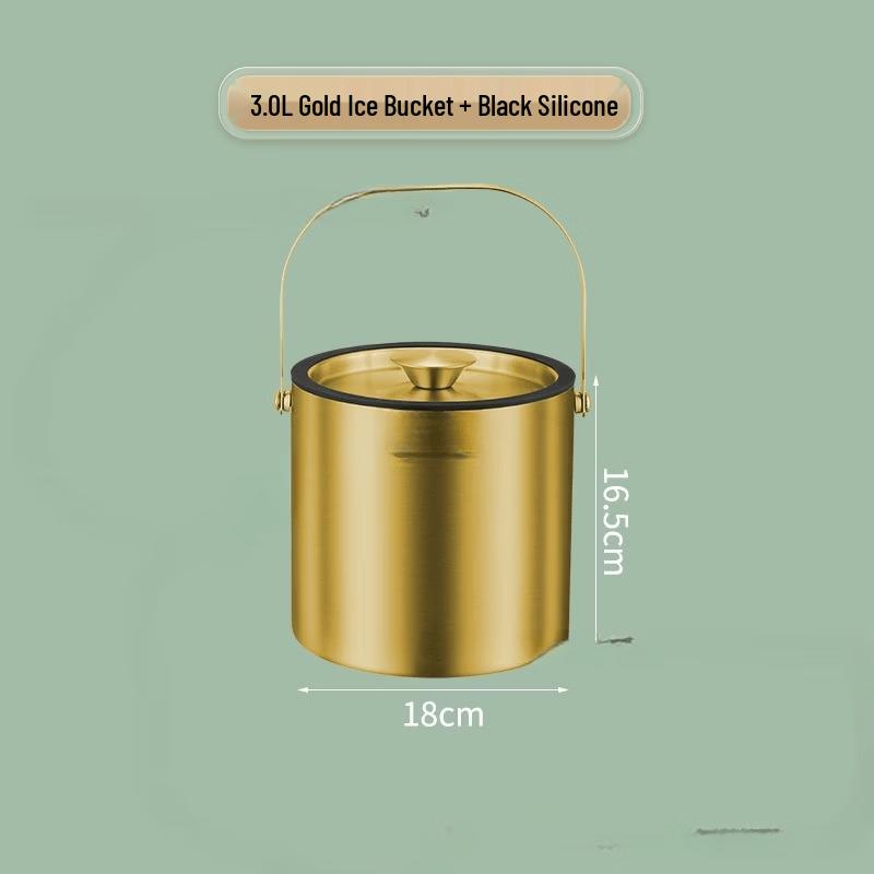 Chuyi Ba Stainless Steel Insulated Wine Ice Bucket