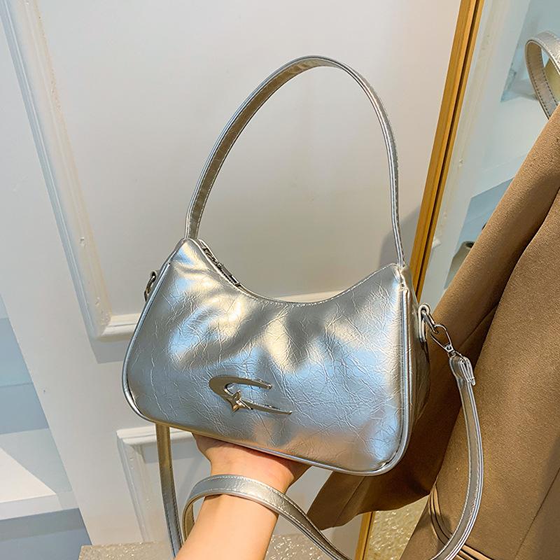 

Underarm crescent bag 2025 new trendy fashion shoulder women s bag simple niche design bag women s summer messenger bag