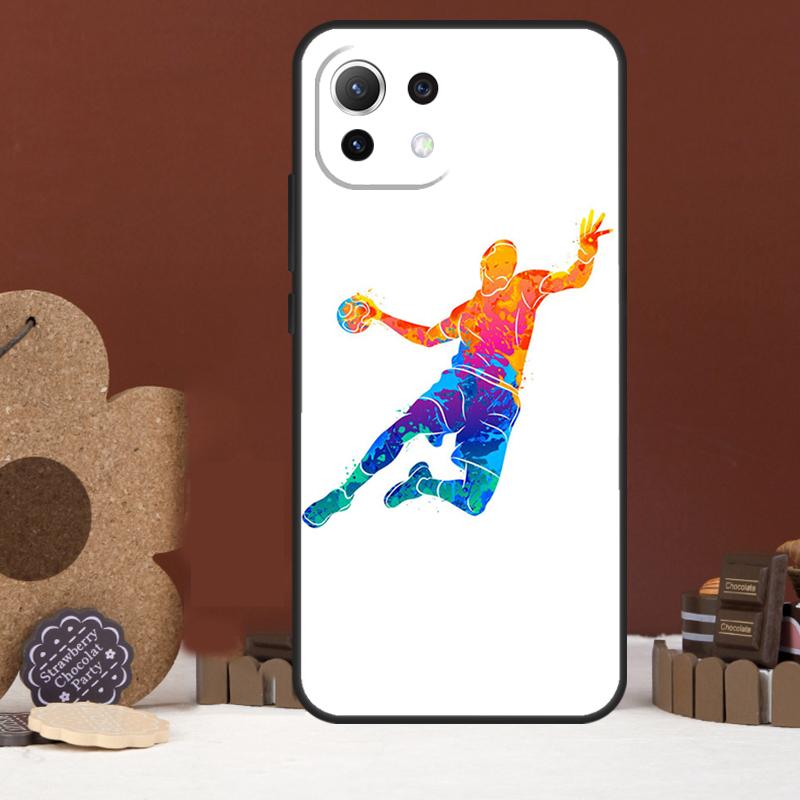 Handball Sport Case For Xiaomi 15T Pro 14T 13T 13 14 15 Ultra 17 Pro Max POCO F5 F6 F7 X5 X6 X7 Pro Cover