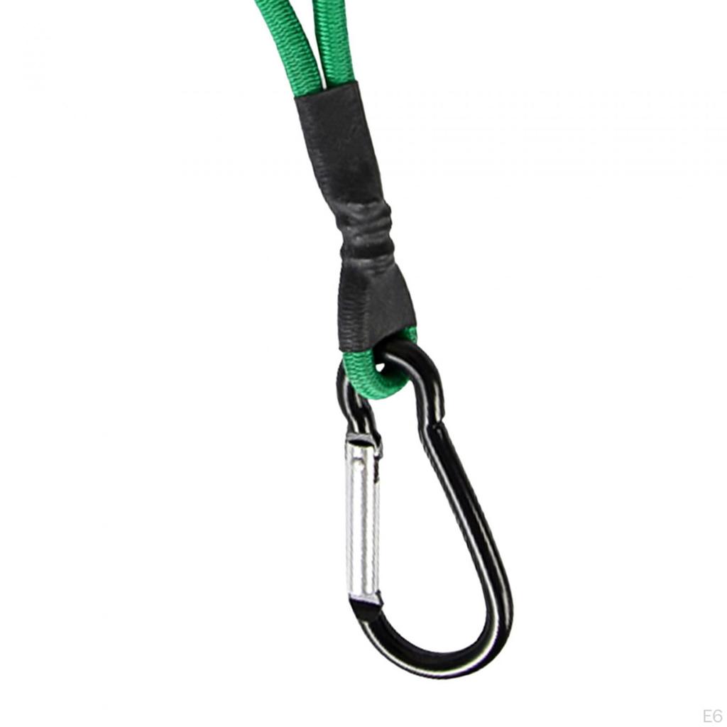 Bungee Cord with Alloy Carabiner Hook, Short Canopy Ties for Tents And Wire Racks in Outdoor