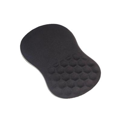 Ergonomic Silicone Memory Foam Wrist Rest Mouse Pad with Massage Sponge