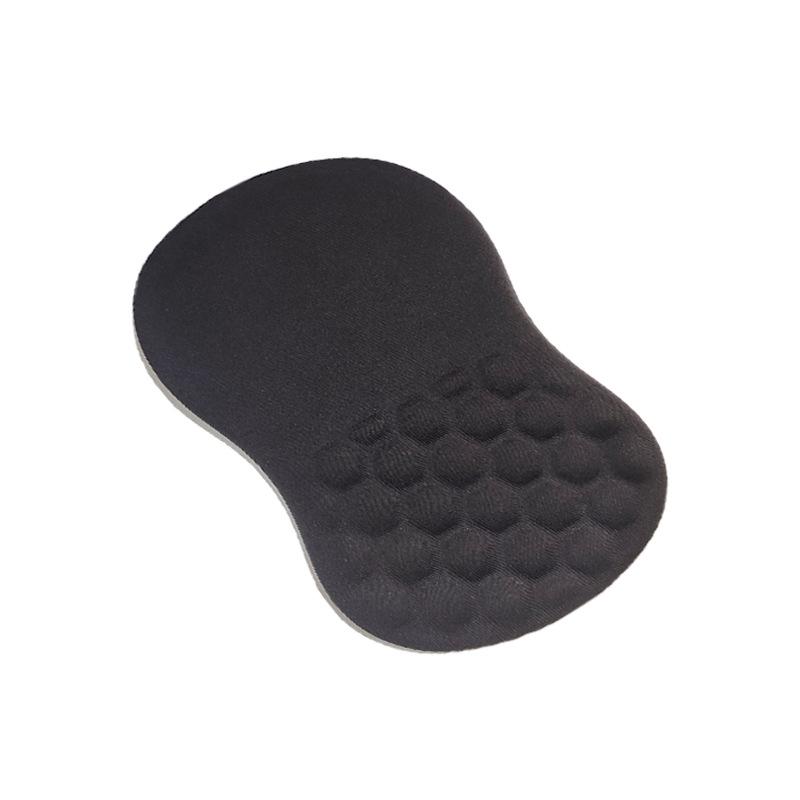 Ergonomic Silicone Memory Foam Wrist Rest Mouse Pad with Massage Sponge