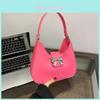 Chic Minimalist Women's Pu Handbag Elegant Spring Edition Ins Style Shoulder Bag