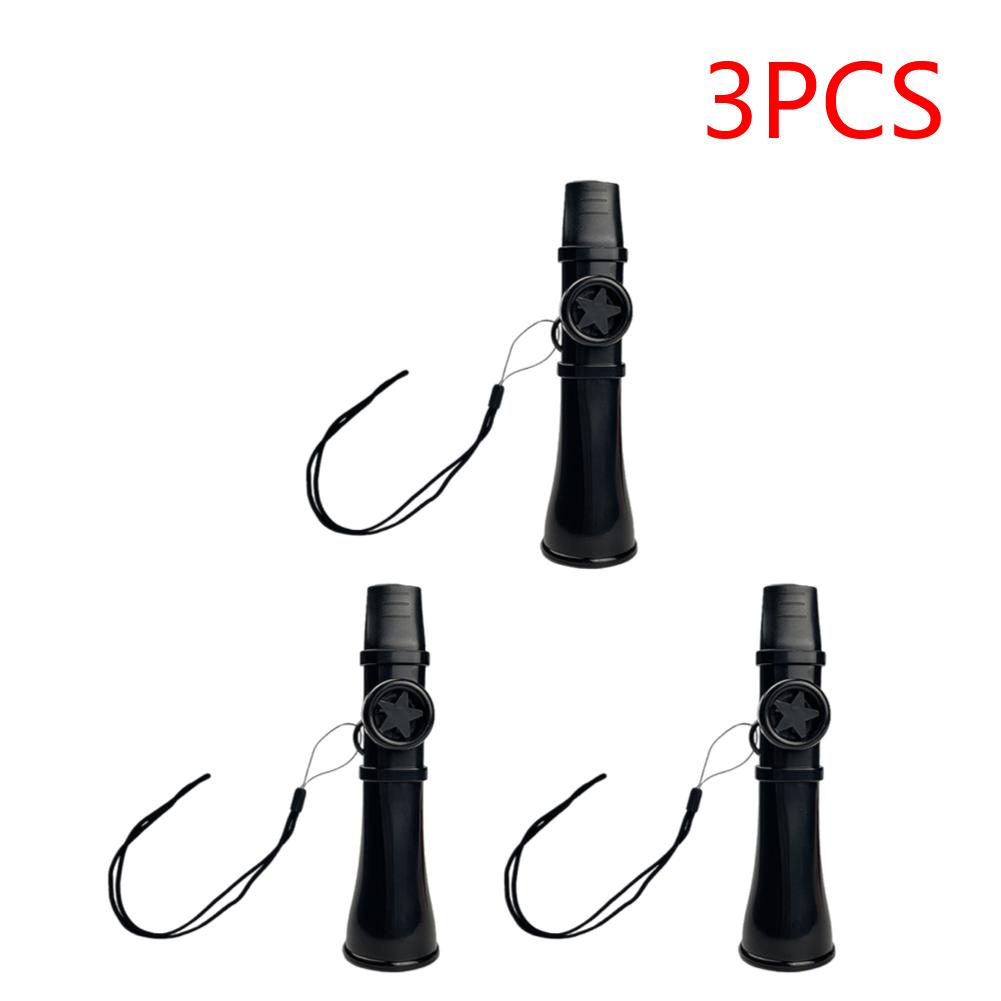 1-5PCS Small Kazoo with Lanyard Portable Musical Flute Adjustable Simple Kazoos Instrument for Adults Beginner Music Lovers