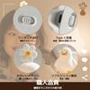 TJT Nursing Light, Night Light, Cute Bedside Lamp with Floral Duck Design, Silicone Nursing Light with 3-Level Dimming and 30-Minute Timer (Floral