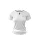 Maegolenseoul Metal Tri-Eclipse Keyhole Neck T-Shirt White