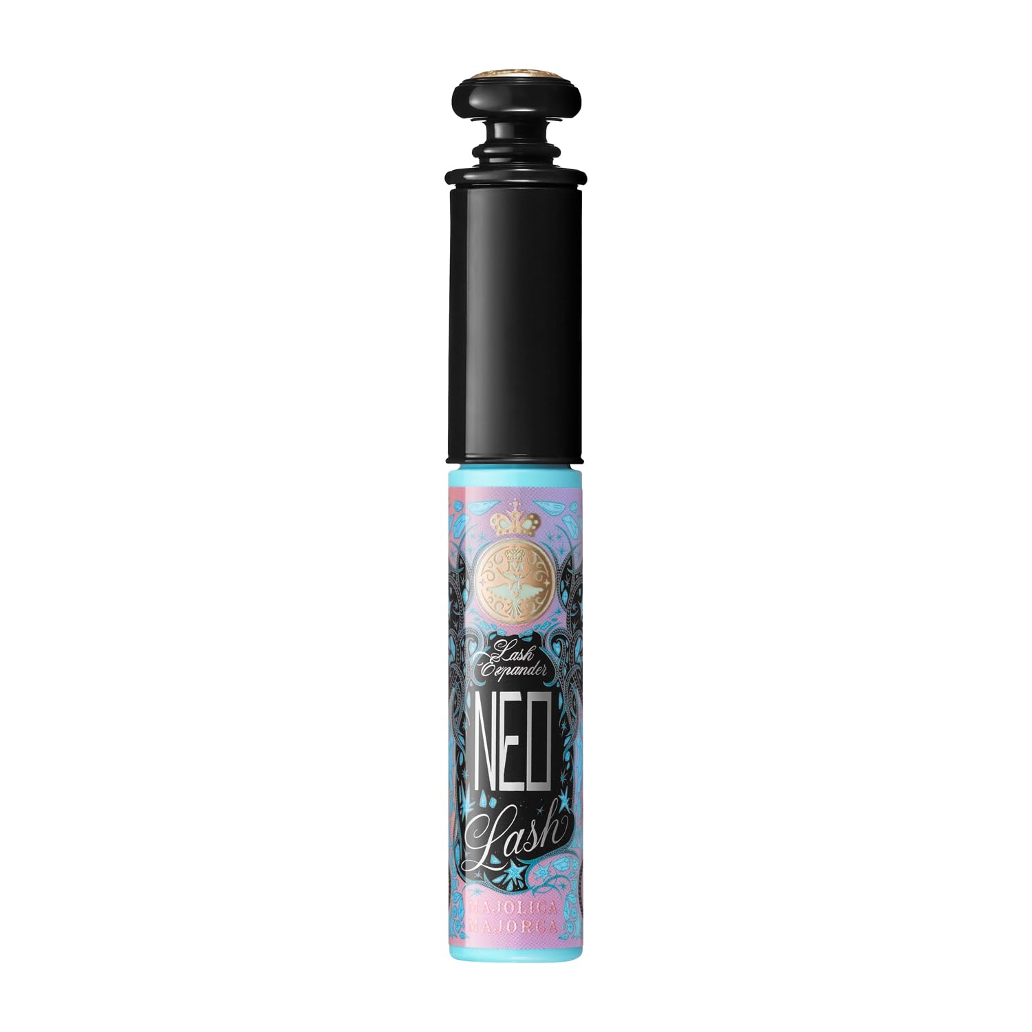 MAJOLICA MAJORCA Lash Expander Neo Lash BK909 Dark Black 6g Mascara Comb Other Removable with Warm Delicate Separation (Zero Gravity) & Curl,