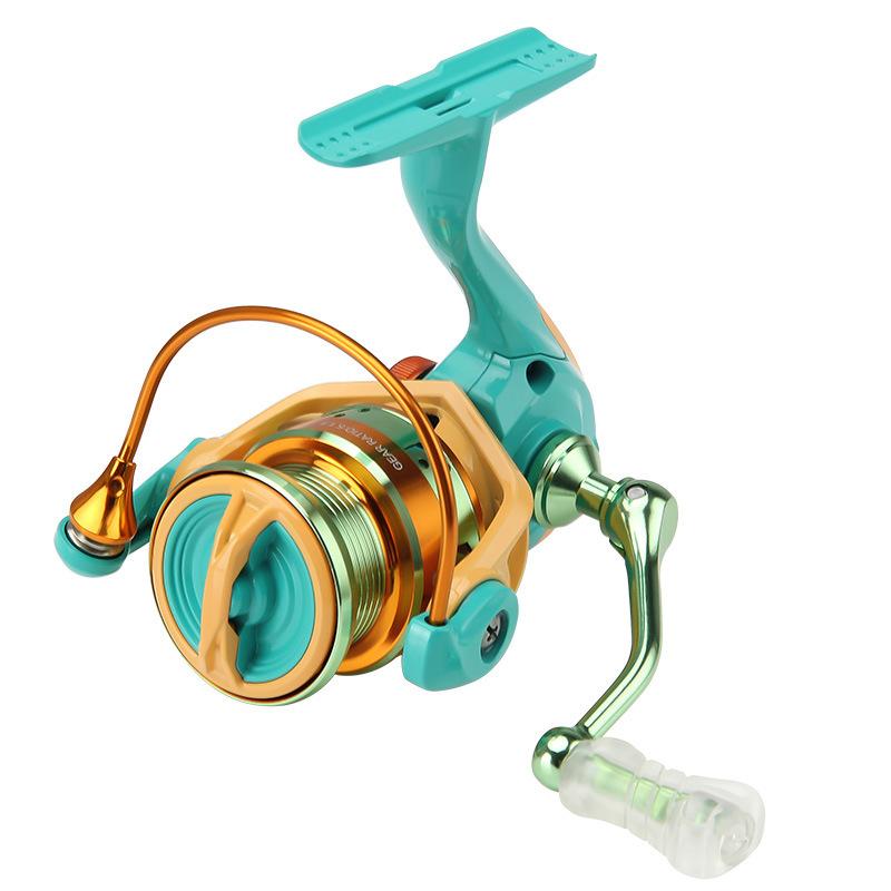 

Новая микрообъектная спиннинговая рыболовная катушка с алюминиевой шпулей 5.2:Катушка для рыбалки из металла с передаточным числом 1, максимальным сопротивлением 8 кг, подходит для морской и пресной воды MC800S