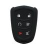 Car Key Case for Cadillac Escalade ESV SRX XTS CTS Remote Fob Cover Keychain Protector Accessory Key Cover Cap for Cadillac ATS
