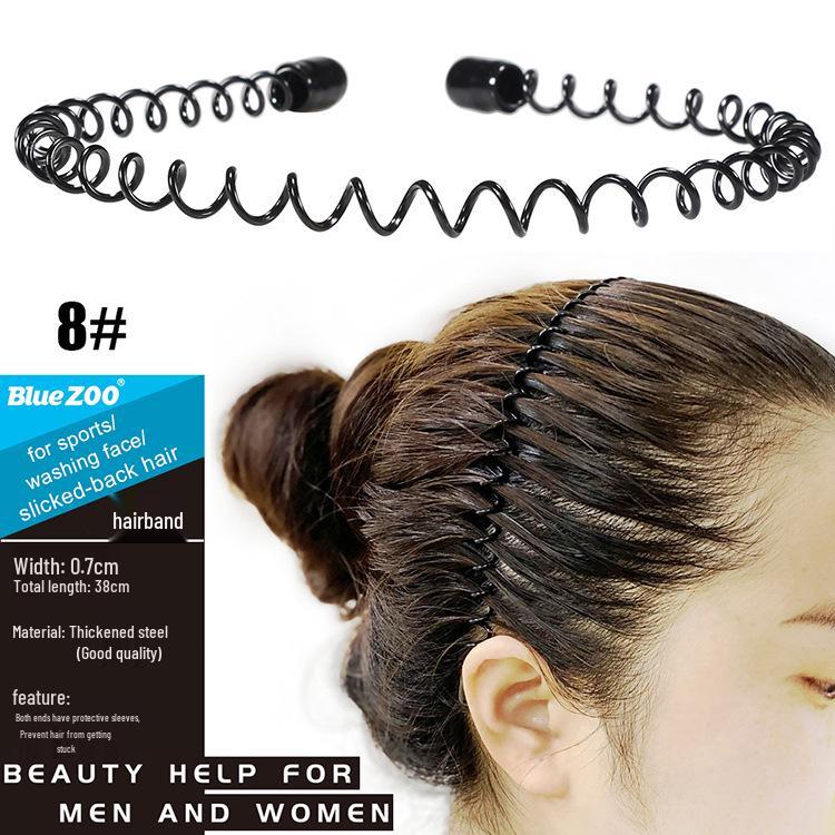 

Blue ZOO Unisex Headband: 10 Styles for Sports, Face Washing & Hair Styling